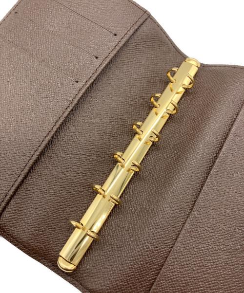 LOUIS VUITTON（ルイ ヴィトン）LOUIS VUITTON (ルイ ヴィトン) 手帳カバー ダミエ アジェンダPM ブラウンの古着・服飾アイテム