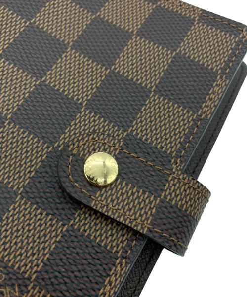LOUIS VUITTON（ルイ ヴィトン）LOUIS VUITTON (ルイ ヴィトン) 手帳カバー ダミエ アジェンダPM ブラウンの古着・服飾アイテム