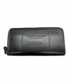 PORTERポーター）の古着「長財布」｜ブラック×オレンジ