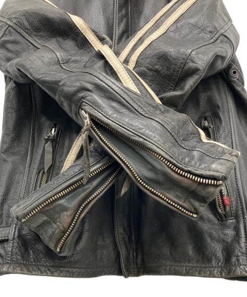 Schott（ショット）shott (ショット) レザージャケット ブラック サイズ:Mの古着・服飾アイテム