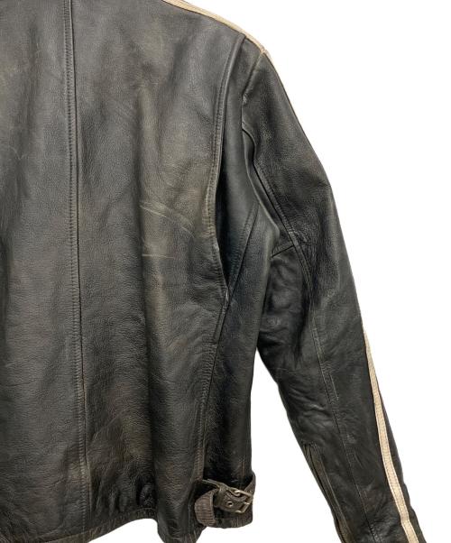 Schott（ショット）shott (ショット) レザージャケット ブラック サイズ:Mの古着・服飾アイテム