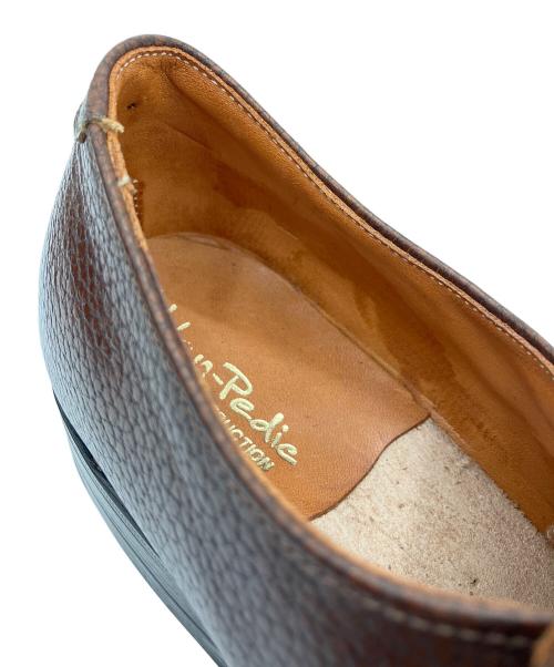 Alden（オールデン）Alden (オールデン) シングルモンクストラップ シューズ  ブラウン サイズ:9の古着・服飾アイテム