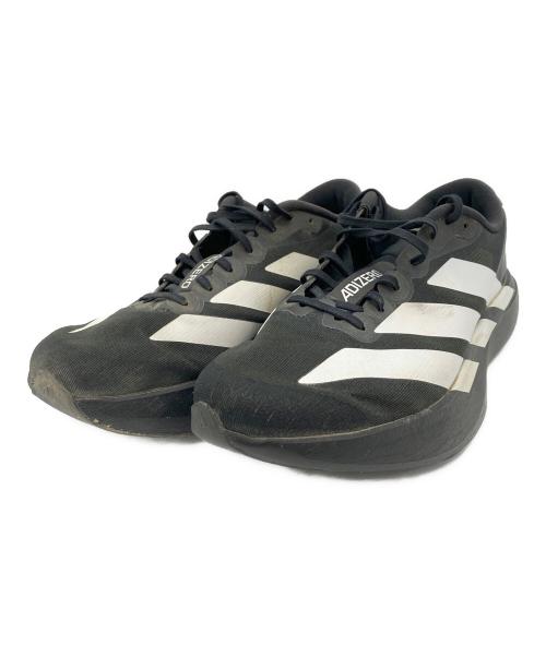 adidas（アディダス）adidas (アディダス) ランニングシューズ ブラック×ホワイト サイズ:US9の古着・服飾アイテム