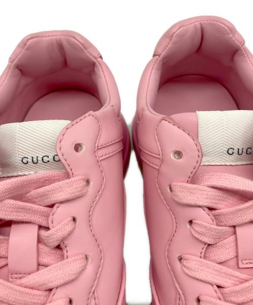 GUCCI（グッチ）GUCCI (グッチ) ライトン ピンク サイズ:SIZE36の古着・服飾アイテム