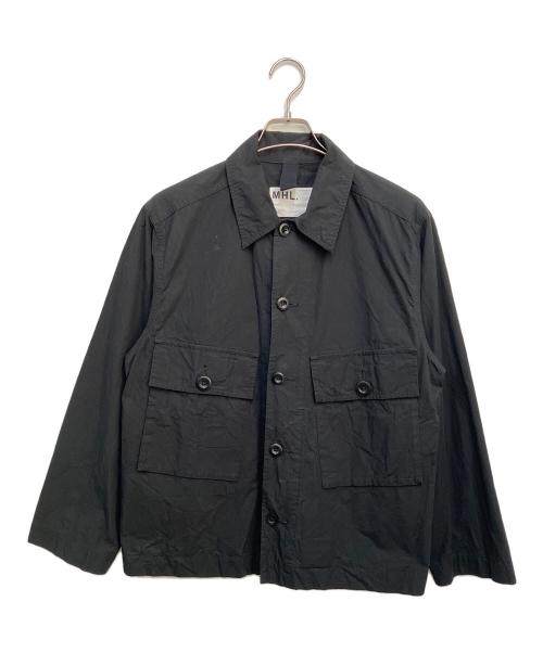 MHL（マーガレットハウエル）MHL (マーガレットハウエル) ミリタリージャケット ブラック サイズ:Sの古着・服飾アイテム
