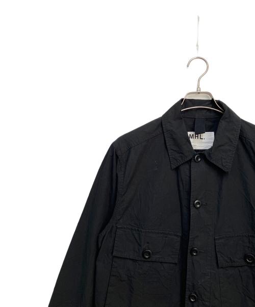 MHL（マーガレットハウエル）MHL (マーガレットハウエル) ミリタリージャケット ブラック サイズ:Sの古着・服飾アイテム