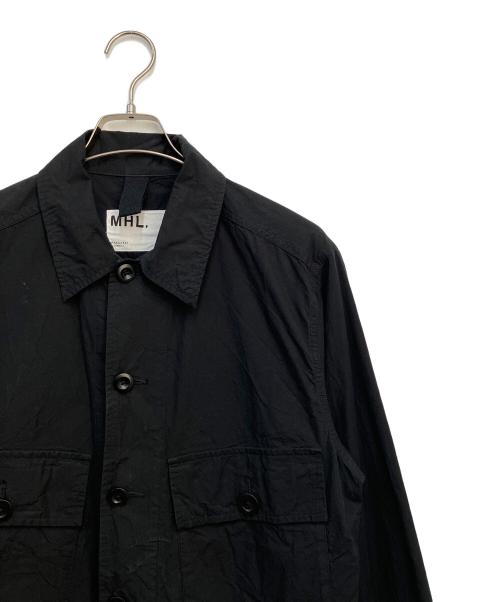 MHL（マーガレットハウエル）MHL (マーガレットハウエル) ミリタリージャケット ブラック サイズ:Sの古着・服飾アイテム