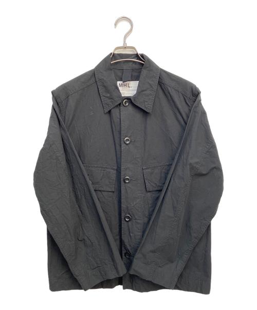 MHL（マーガレットハウエル）MHL (マーガレットハウエル) ミリタリージャケット ブラック サイズ:Sの古着・服飾アイテム