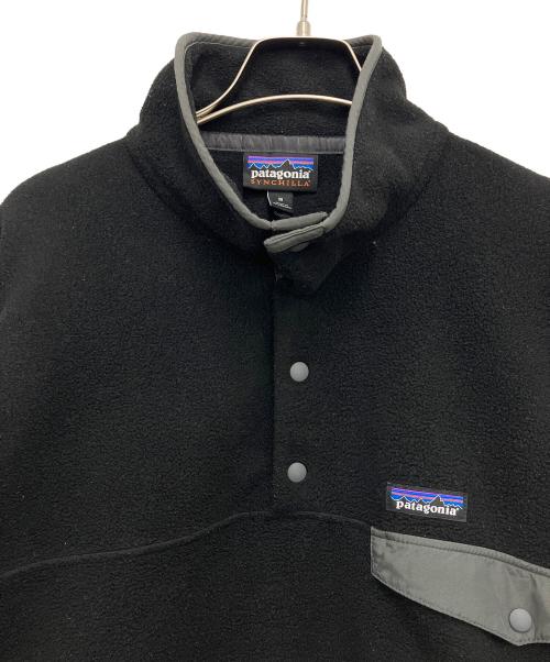 Patagonia（パタゴニア）Patagonia (パタゴニア) フリースジャケット ブラック×グレー サイズ:Mの古着・服飾アイテム