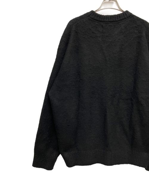 BEAMS（ビームス）BEAMS (ビームス) FRED PERRY (フレッドペリー) 厚手ニット ブラック サイズ:Lの古着・服飾アイテム