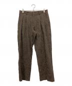 amokアモク）の古着「Paisley Shrink Pants」｜ブラウン