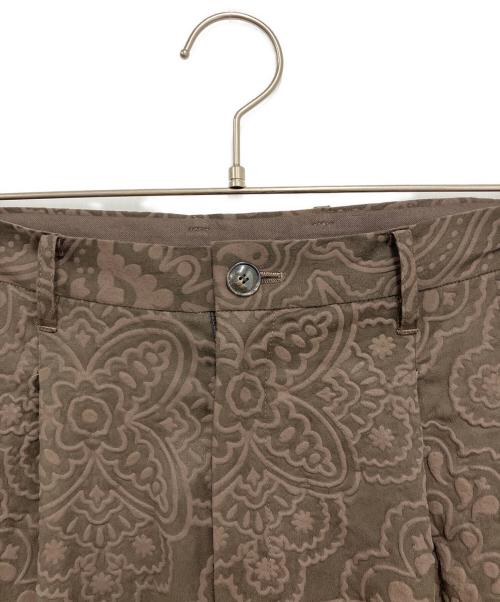 amok（アモク）amok (アモク) Paisley Shrink Pants ブラウン サイズ:Mの古着・服飾アイテム