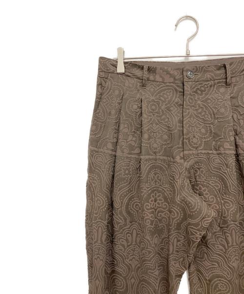 amok（アモク）amok (アモク) Paisley Shrink Pants ブラウン サイズ:Mの古着・服飾アイテム