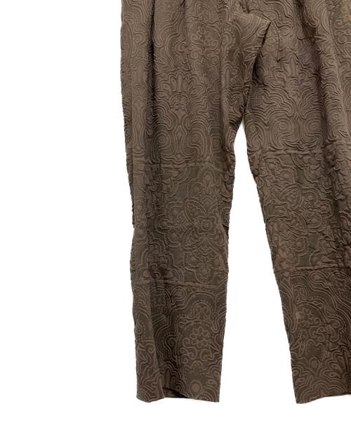 amok（アモク）amok (アモク) Paisley Shrink Pants ブラウン サイズ:Mの古着・服飾アイテム