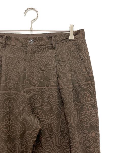 amok（アモク）amok (アモク) Paisley Shrink Pants ブラウン サイズ:Mの古着・服飾アイテム