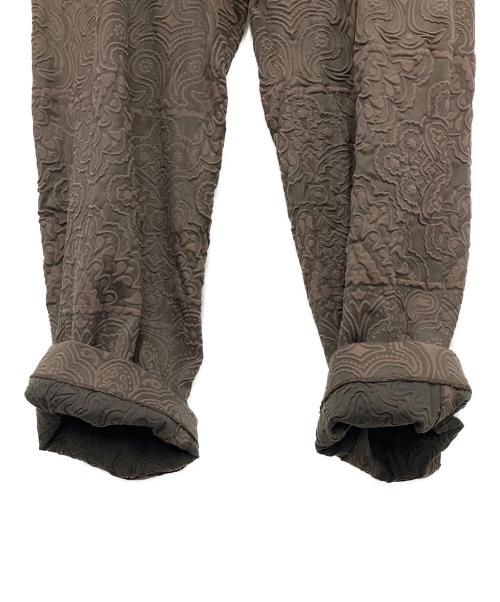 amok（アモク）amok (アモク) Paisley Shrink Pants ブラウン サイズ:Mの古着・服飾アイテム