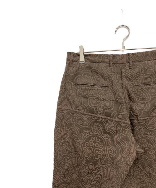 amok（アモク）amok (アモク) Paisley Shrink Pants ブラウン サイズ:Mの古着・服飾アイテム