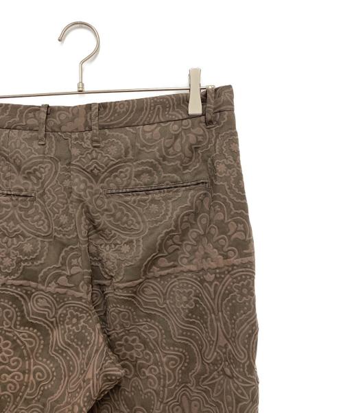 amok（アモク）amok (アモク) Paisley Shrink Pants ブラウン サイズ:Mの古着・服飾アイテム