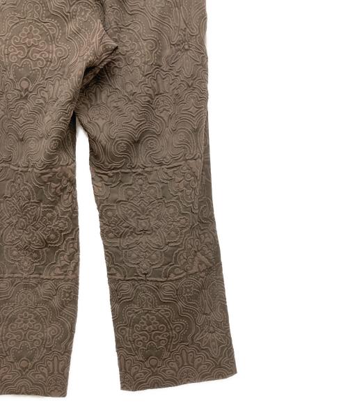amok（アモク）amok (アモク) Paisley Shrink Pants ブラウン サイズ:Mの古着・服飾アイテム