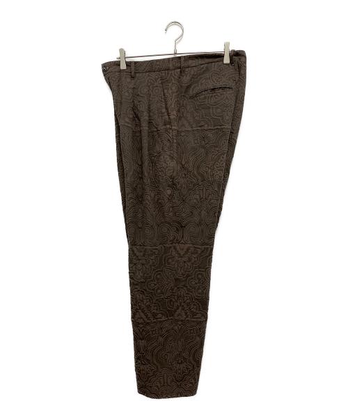 amok（アモク）amok (アモク) Paisley Shrink Pants ブラウン サイズ:Mの古着・服飾アイテム