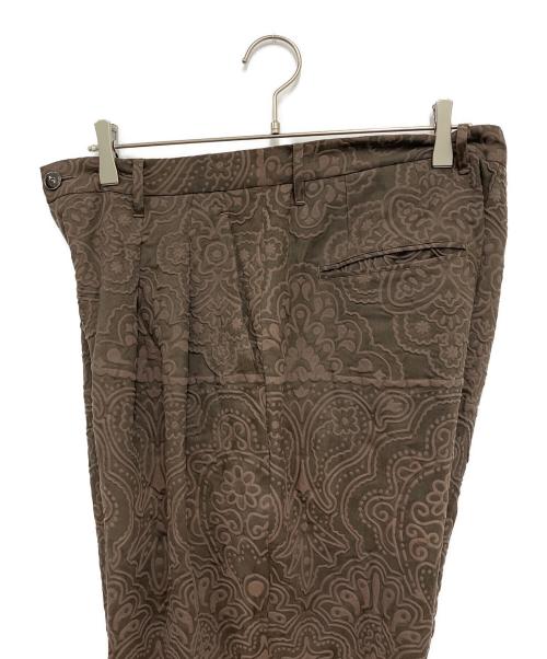 amok（アモク）amok (アモク) Paisley Shrink Pants ブラウン サイズ:Mの古着・服飾アイテム