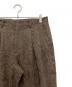中古・古着 amok (アモク) Paisley Shrink Pants ブラウン サイズ:M：13000円