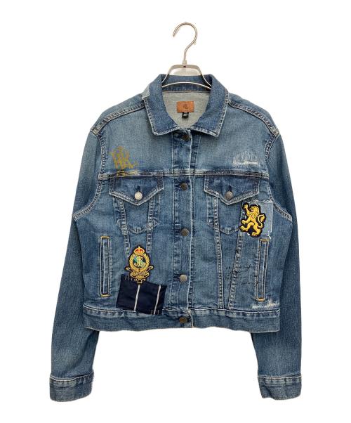 RLL（ローレンラルフローレン）RLL (ローレンラルフローレン) デニムジャケット インディゴ サイズ:Sの古着・服飾アイテム
