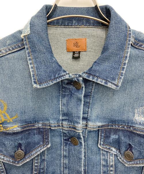 RLL（ローレンラルフローレン）RLL (ローレンラルフローレン) デニムジャケット インディゴ サイズ:Sの古着・服飾アイテム