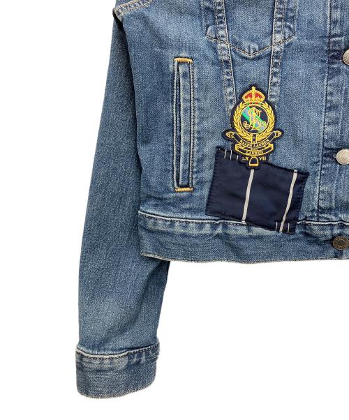 RLL（ローレンラルフローレン）RLL (ローレンラルフローレン) デニムジャケット インディゴ サイズ:Sの古着・服飾アイテム