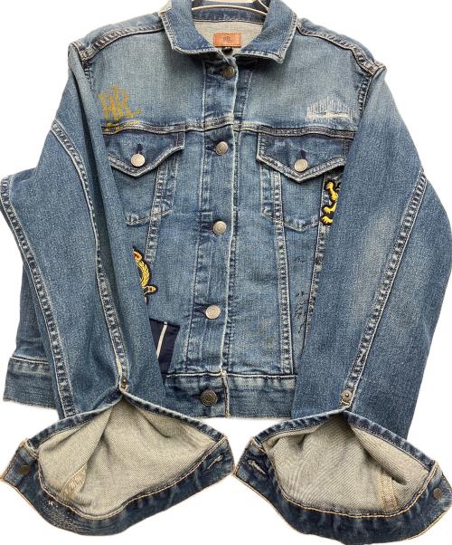 RLL（ローレンラルフローレン）RLL (ローレンラルフローレン) デニムジャケット インディゴ サイズ:Sの古着・服飾アイテム
