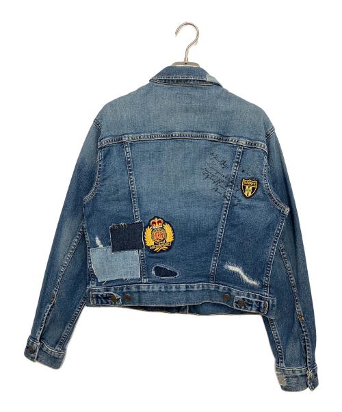RLL（ローレンラルフローレン）RLL (ローレンラルフローレン) デニムジャケット インディゴ サイズ:Sの古着・服飾アイテム