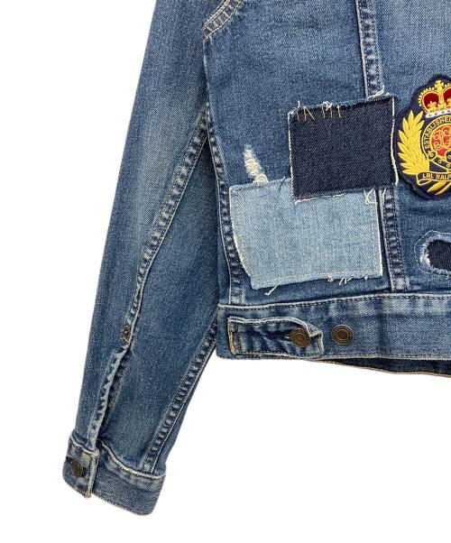 RLL（ローレンラルフローレン）RLL (ローレンラルフローレン) デニムジャケット インディゴ サイズ:Sの古着・服飾アイテム