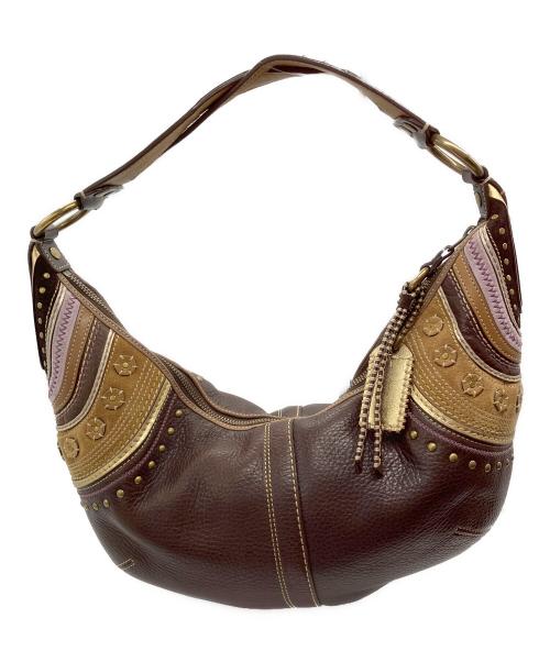 COACH（コーチ）COACH (コーチ) ソーホー・ショルダーバッグ ステッチラージホーボーの古着・服飾アイテム