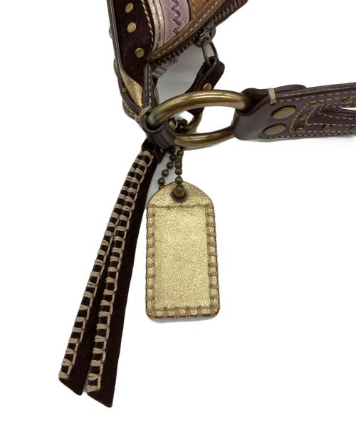 COACH（コーチ）COACH (コーチ) ソーホー・ショルダーバッグ ステッチラージホーボーの古着・服飾アイテム