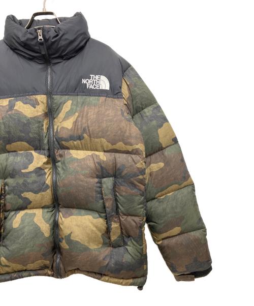 THE NORTH FACE（ザ ノース フェイス）THE NORTH FACE (ザ ノース フェイス) ダウンジャケット ブラウン×ブラック サイズ:XLの古着・服飾アイテム