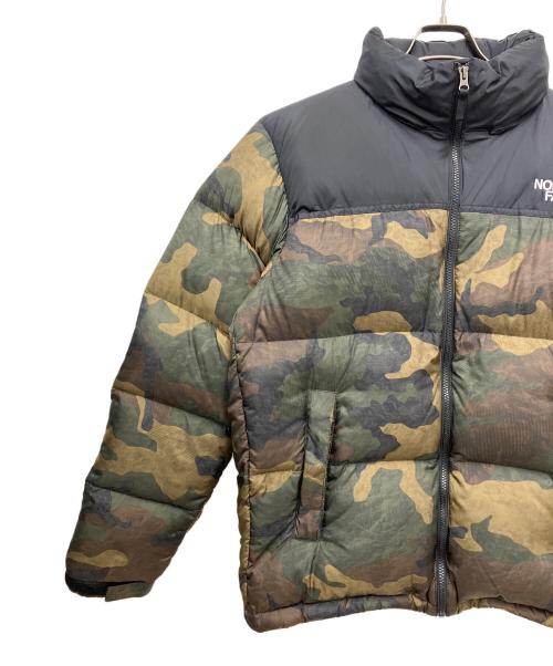 THE NORTH FACE（ザ ノース フェイス）THE NORTH FACE (ザ ノース フェイス) ダウンジャケット ブラウン×ブラック サイズ:XLの古着・服飾アイテム
