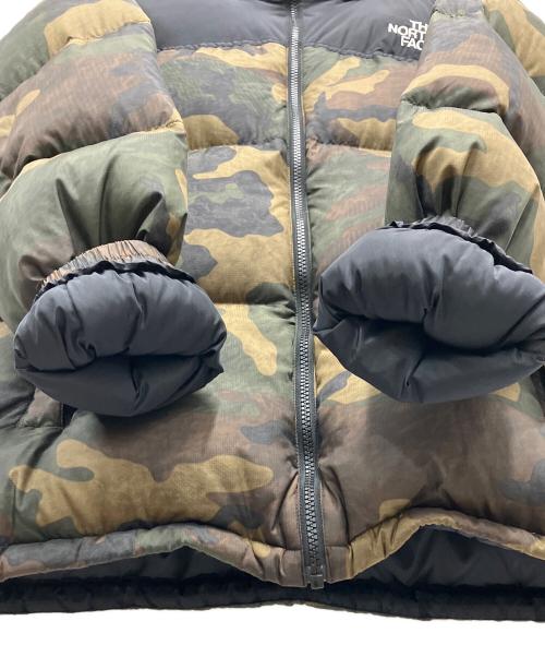 THE NORTH FACE（ザ ノース フェイス）THE NORTH FACE (ザ ノース フェイス) ダウンジャケット ブラウン×ブラック サイズ:XLの古着・服飾アイテム