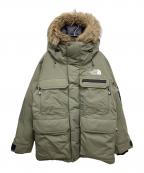 THE NORTH FACEザ ノース フェイス）の古着「ダウンジャケット」｜カーキ