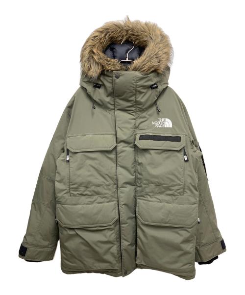 THE NORTH FACE（ザ ノース フェイス）THE NORTH FACE (ザ ノース フェイス) ダウンジャケット カーキ サイズ:XLの古着・服飾アイテム