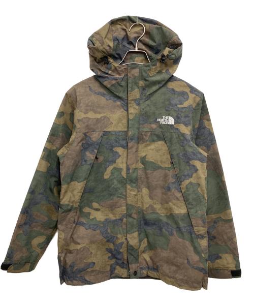 THE NORTH FACE（ザ ノース フェイス）THE NORTH FACE (ザ ノース フェイス) マウンテンパーカー ブラウン×グリーン サイズ:Sの古着・服飾アイテム