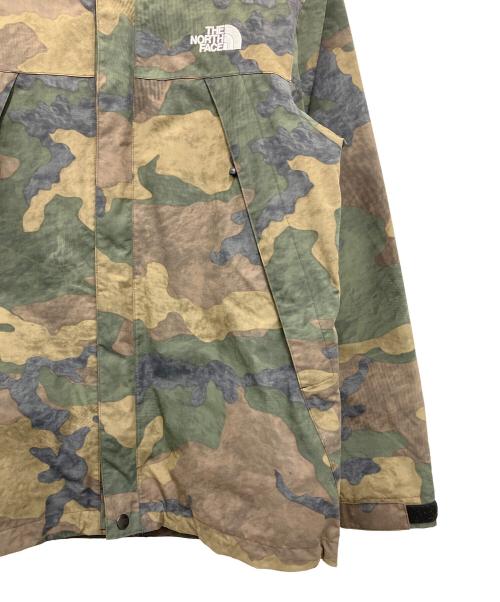 THE NORTH FACE（ザ ノース フェイス）THE NORTH FACE (ザ ノース フェイス) マウンテンパーカー ブラウン×グリーン サイズ:Sの古着・服飾アイテム