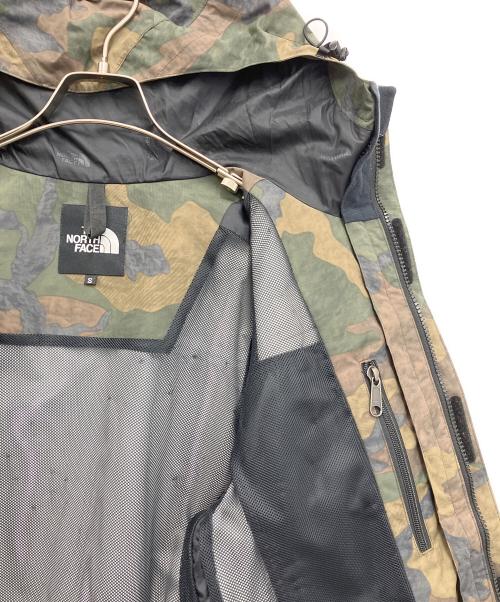 THE NORTH FACE（ザ ノース フェイス）THE NORTH FACE (ザ ノース フェイス) マウンテンパーカー ブラウン×グリーン サイズ:Sの古着・服飾アイテム