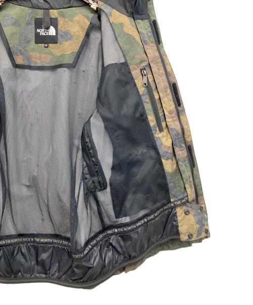 THE NORTH FACE（ザ ノース フェイス）THE NORTH FACE (ザ ノース フェイス) マウンテンパーカー ブラウン×グリーン サイズ:Sの古着・服飾アイテム