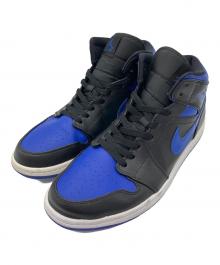 NIKE（ナイキ）の古着「MID BLACK/HYPER ROYAL-WHITE」｜ブラック×ブルー