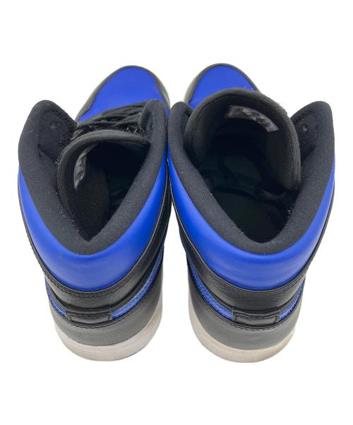 NIKE（ナイキ）NIKE (ナイキ) MID BLACK/HYPER ROYAL-WHITE ブラック×ブルー サイズ:29cmの古着・服飾アイテム