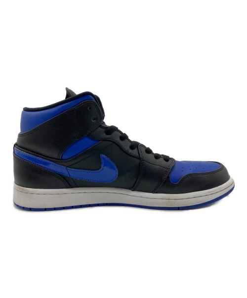 NIKE（ナイキ）NIKE (ナイキ) MID BLACK/HYPER ROYAL-WHITE ブラック×ブルー サイズ:29cmの古着・服飾アイテム