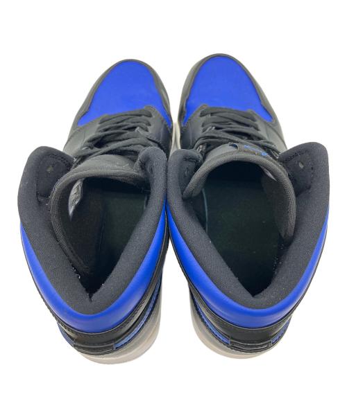 NIKE（ナイキ）NIKE (ナイキ) MID BLACK/HYPER ROYAL-WHITE ブラック×ブルー サイズ:29cmの古着・服飾アイテム