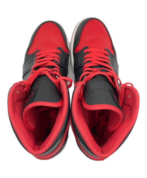 NIKE（ナイキ）NIKE (ナイキ) AIR JORDAN1 ブラック×レッド サイズ:29cmの古着・服飾アイテム