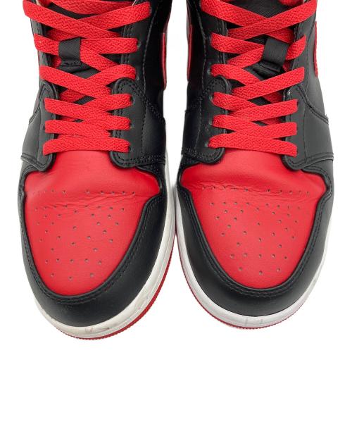 NIKE（ナイキ）NIKE (ナイキ) AIR JORDAN1 ブラック×レッド サイズ:29cmの古着・服飾アイテム