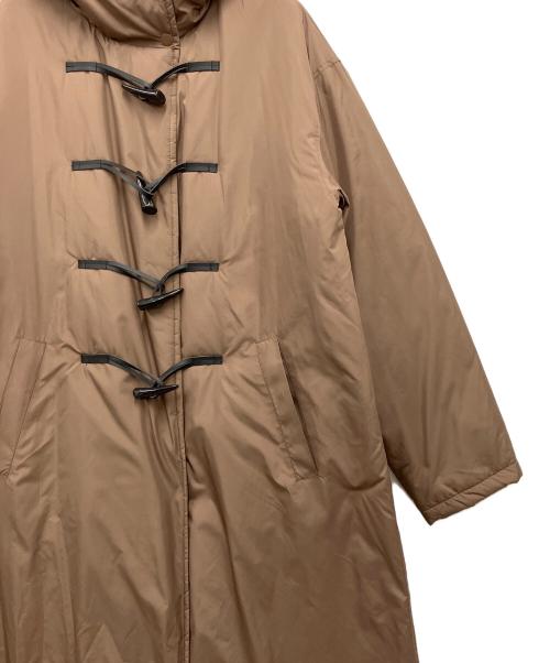 oblekt（オブレクト）oblekt (オブレクト) 中綿ダッフルコート ブラウン サイズ:Freeの古着・服飾アイテム